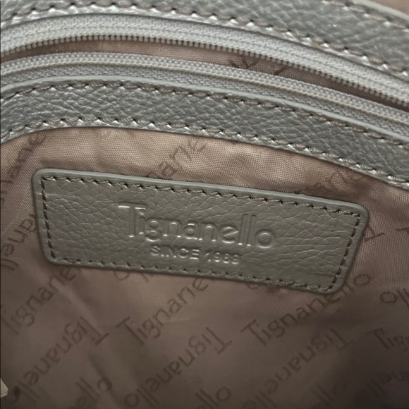Tignanello Gray Crossbody Bag - Picture 2 of 10